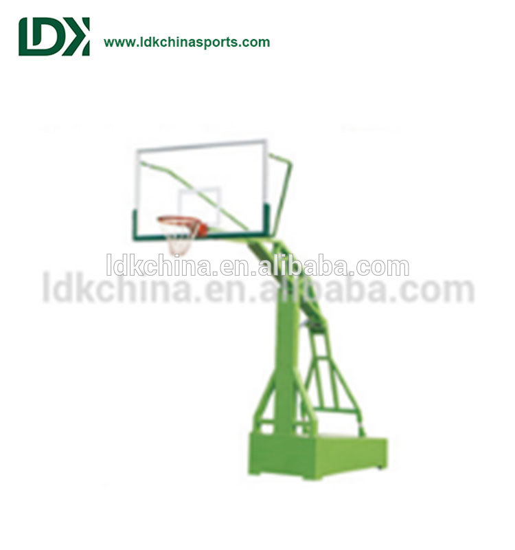 Shenzhen basketball wholesale imitation hydraulic basketball stand outdoor