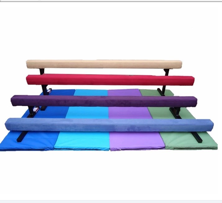 OEM China A Gymnastic Bar -
 Customized gymnastics beam floor balance beam with gym mats – LDK