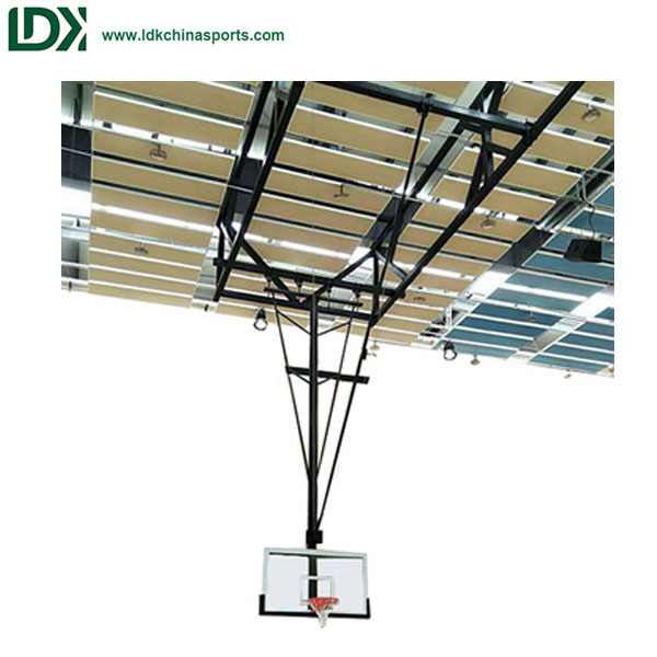 Basketball Club Training Ceiling Mounted Basketball Stand For Sale
