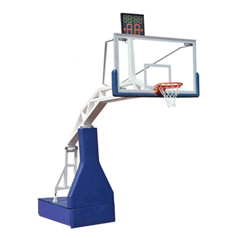 OEM China Exw Spinning Bike -
 Custom made Stadium hydraulic basketball stand best outdoor basketball hoop – LDK