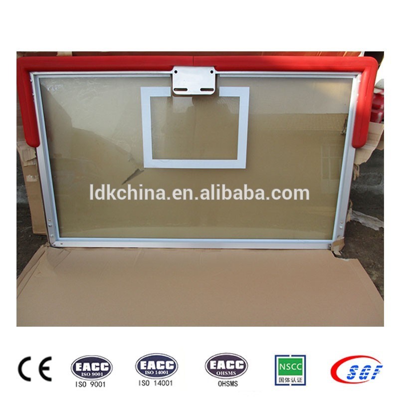 Special Price for How High Is A Basketball Ring - Custom basketball hoops tempered glass basketball backboard for sale – LDK