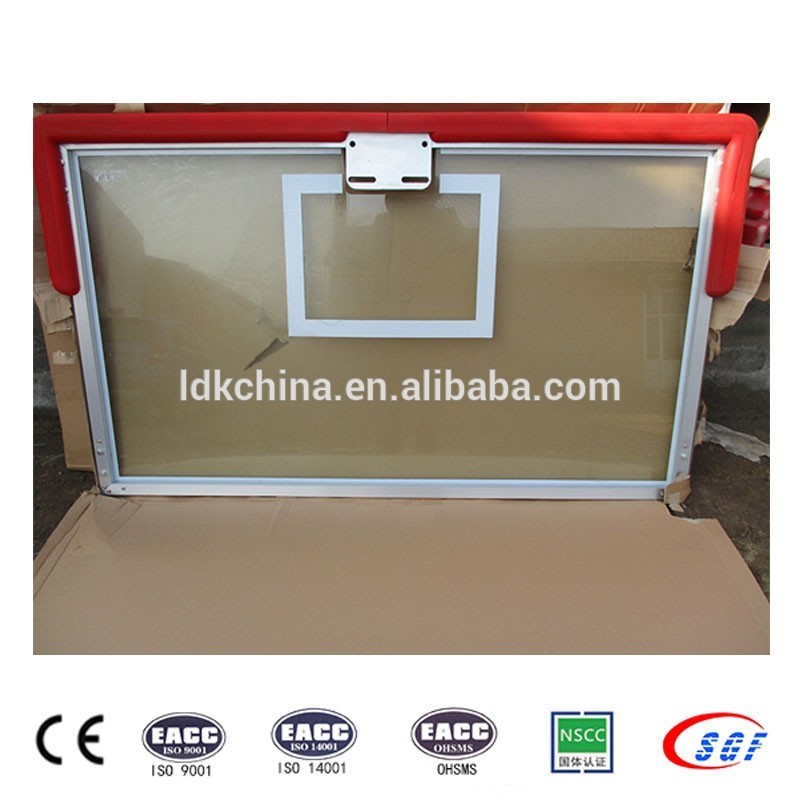 Special Price for How High Is A Basketball Ring -
 Custom basketball hoops tempered glass basketball backboard for sale – LDK