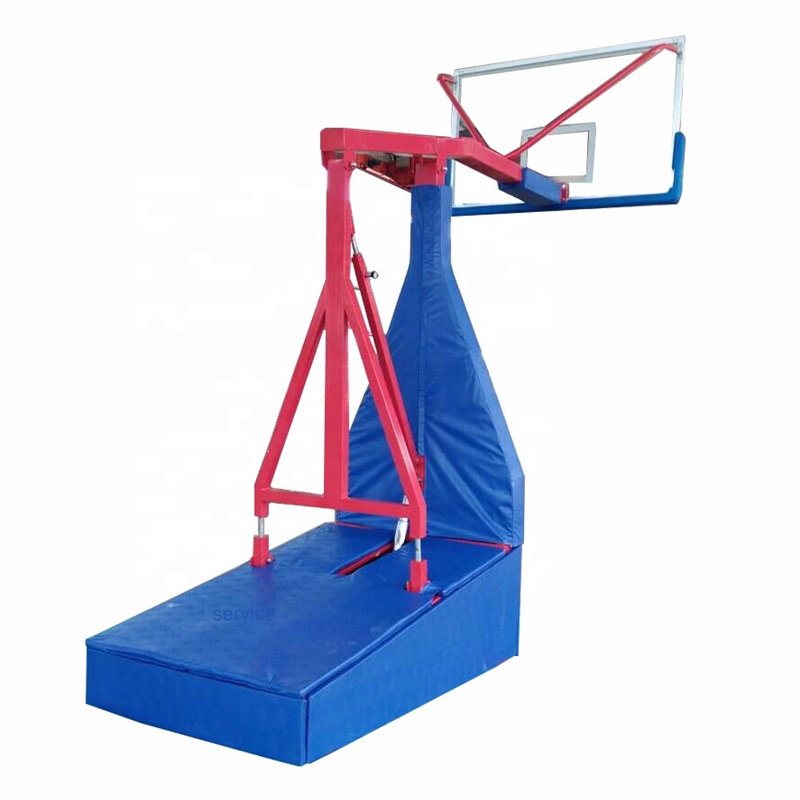 Wholesale Mini Treadmill - Indoor portable basketball stand height adjustable foldable basketball back stop – LDK