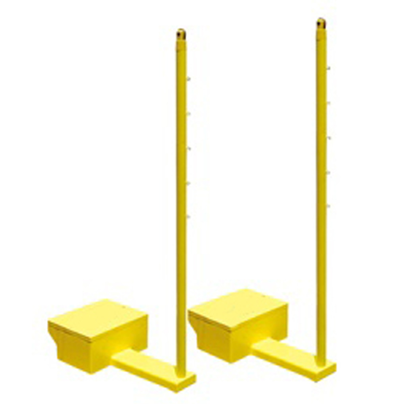 Sports equipment badminton pole price badminton net stand