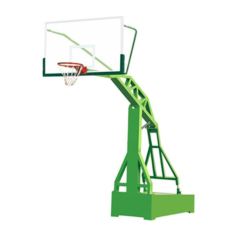 Cheapest Factory Gymnastics Equipment Australia - Outdoor high quality hydraulic basketball hoop portable basketball stand – LDK