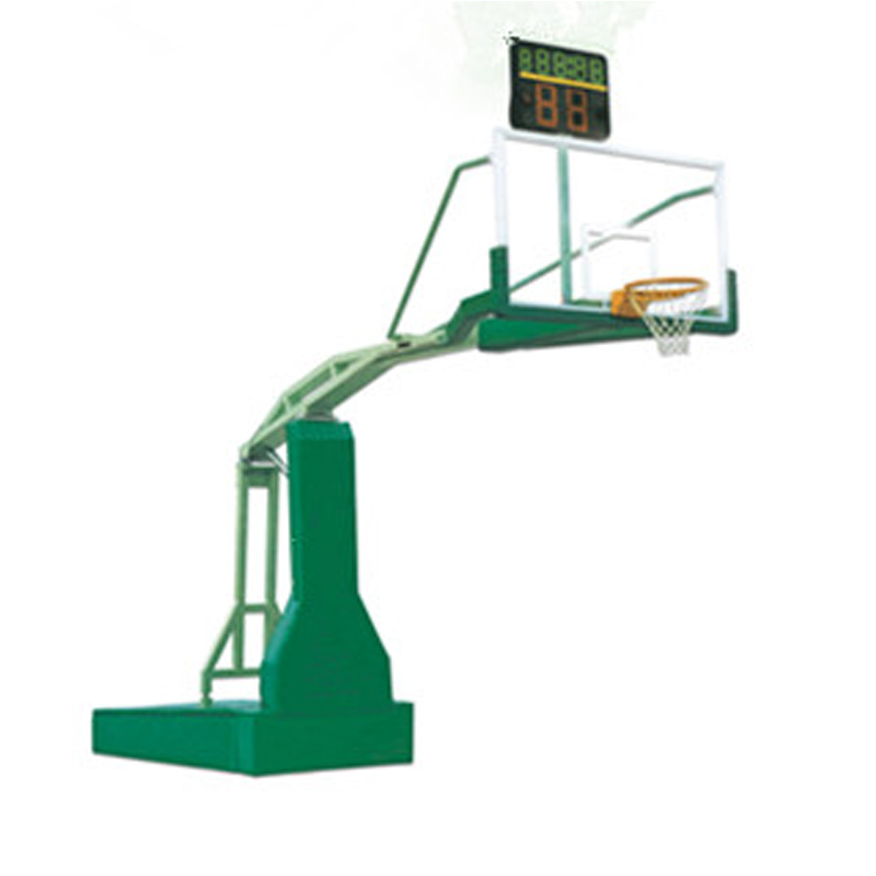 Indoor electric hydraulic movable basketball stand basketball hoop for sale