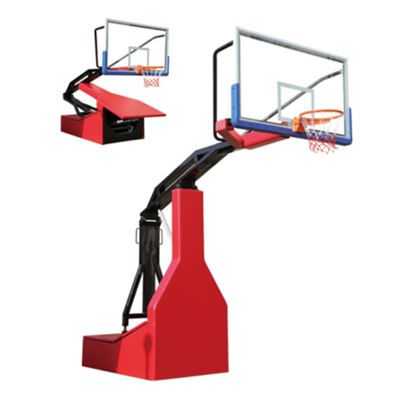 Indoor customizable portable steel basketball hoops stand basketball goal pole