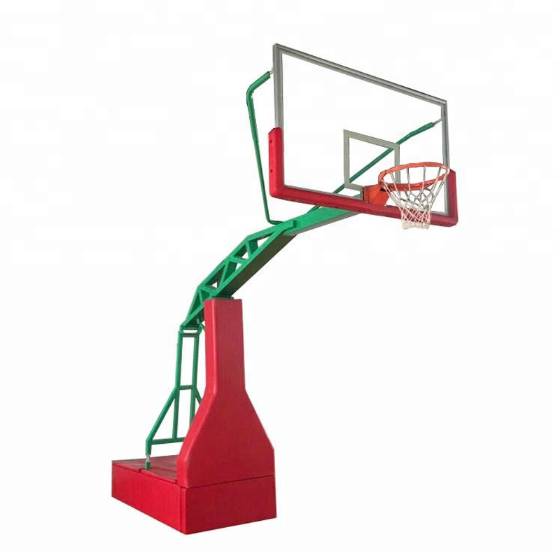 Outdoor high quality hydraulic portable moveable basketball hoop