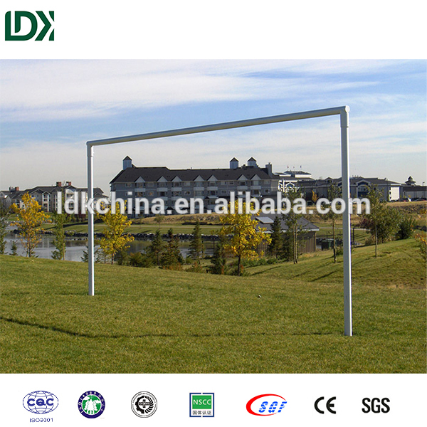 Chinese wholesale Half Circle Gymnastics Mat - Custom 8′x24′ permanent football goal soccer post – LDK