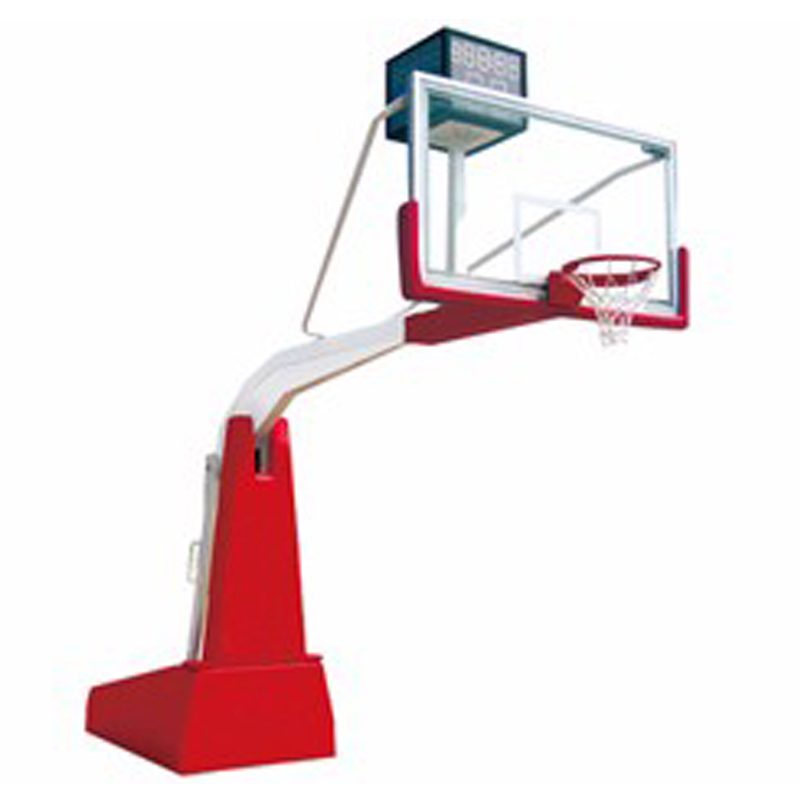 Certificated Spring Assisted steel basketball stand regulation size basketball hoop
