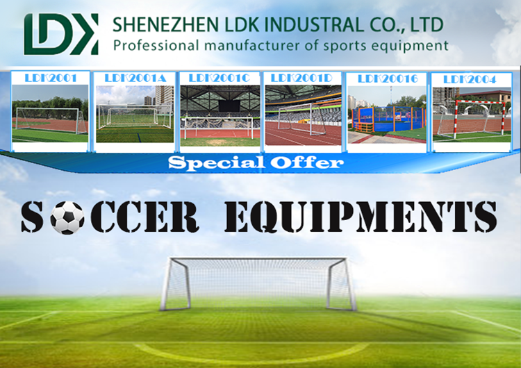 Professional soccer training outdoor stadium 2x1m folding soccer goal