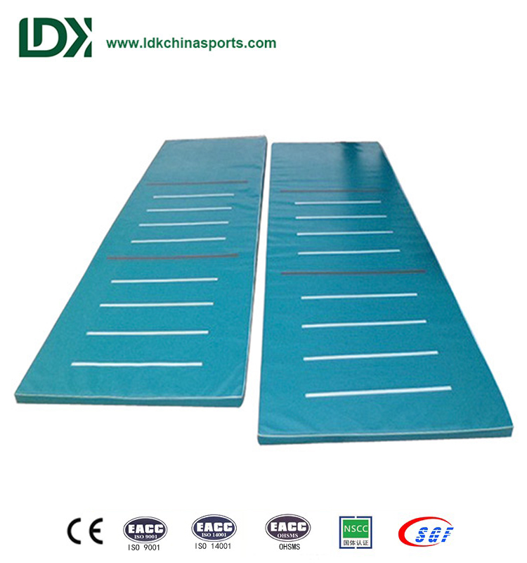 Gymnastic equipments inflatable gymnastic mat for sale