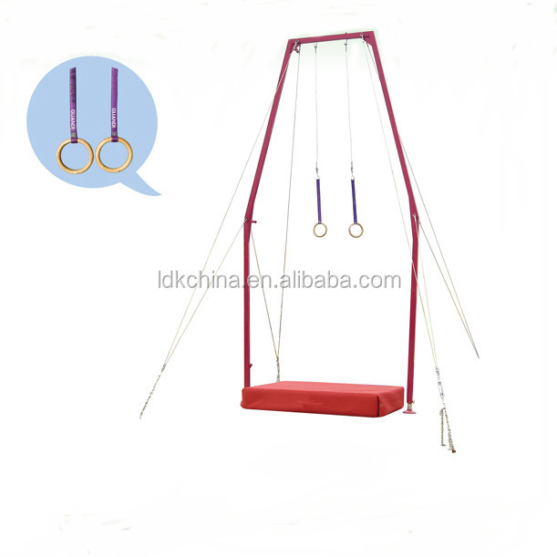 China wholesale Basketball Backboard Square Dimensions -
 Sports Equipment Gymnastics flying ring – LDK