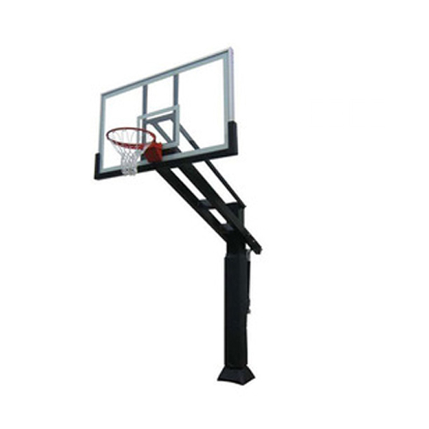 Factory directly Lifetime Basketball Backboard -
 Height adjustable inground basketball system goal basketball hoop over garage – LDK