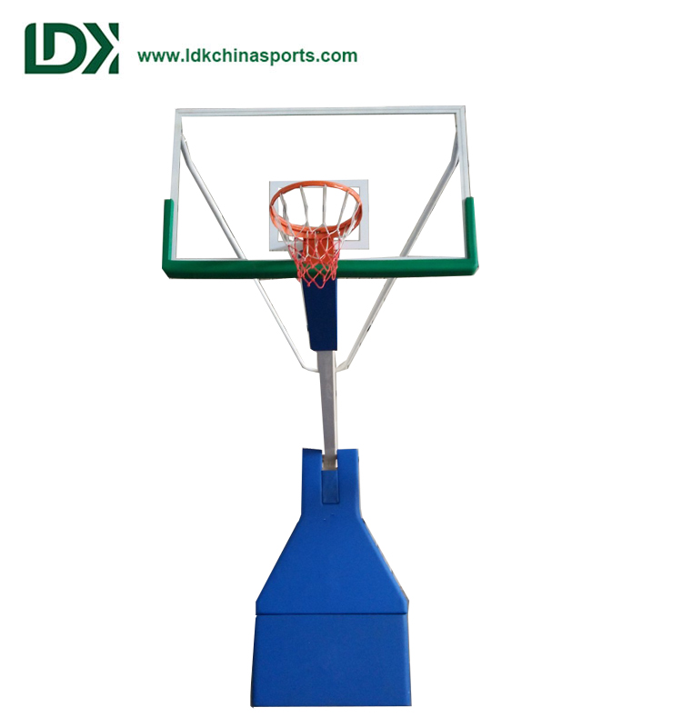 100% Original Wall-Mounted Basketball Hoops -
 Indoor Remote Control Electric Hydraulic Basketball Stand System – LDK