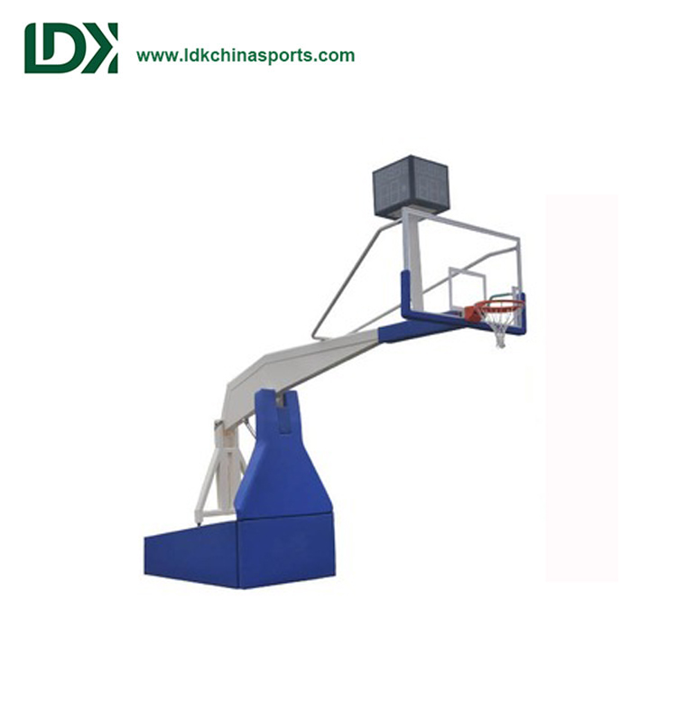 Professional Basketball Game Equipment Hydraulic Basketball Hoop Stand