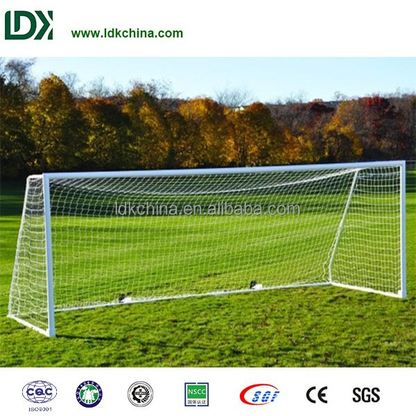 Professional steel 8×24 football goal soccer post