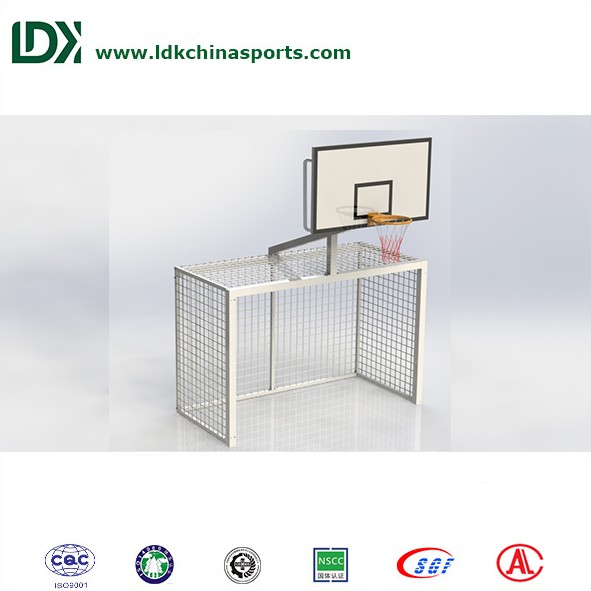 Factory Price For 3.05m Adjustable Basketball System - Buy china manufacturer steel basketball stand soccer goal – LDK