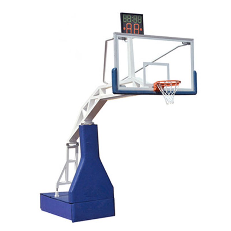 Good User Reputation for Basketball Goal Deals - Custom made Stadium hydraulic basketball stand best junior basketball stand – LDK