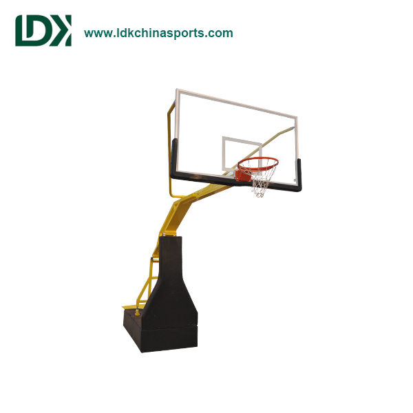 2017 Latest DesignStandard Height Of Basketball Ring - 2018 Nice Design Indoor Hydraulic Basketball Stand For Top Grade Competition – LDK