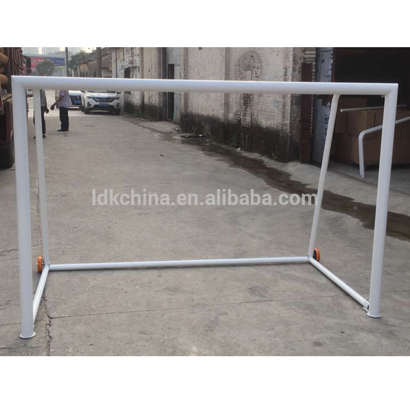 Customized aluminum 2.25×1.5 M folding football goal post