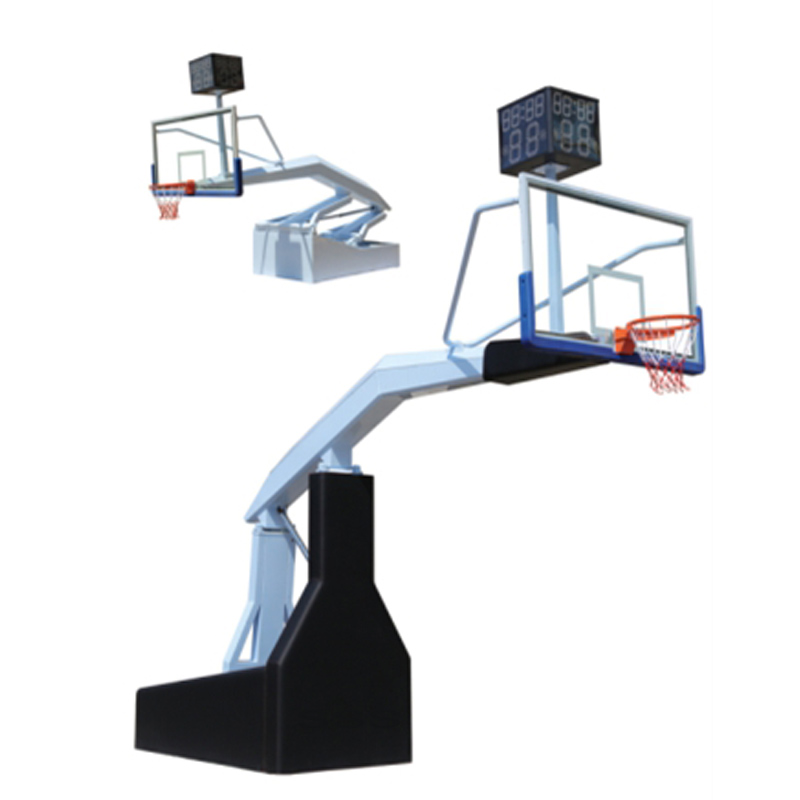 Discount wholesale 3.05m Professional Adjustable Basketball Stand - Customizable portable hydraulic Basketball Hoop stand basketball ring with stand – LDK