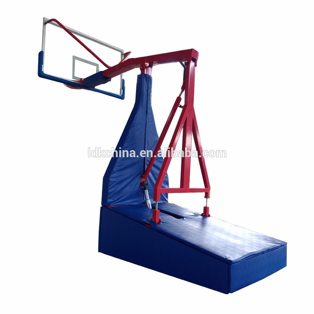 Stainless Steel Foldable Basketball Post Portable Basketball Stand