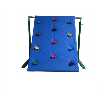 factory low price Mat For Fitness - Best selling High grade steel Horizontal Bar with Rock Climbing Mat for Gymnastic – LDK