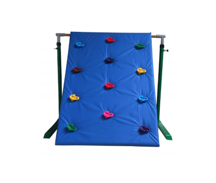 Factory selling Indoor Gymnastics Equipment - Best selling High grade steel Horizontal Bar with Rock Climbing Mat for Gymnastic – LDK