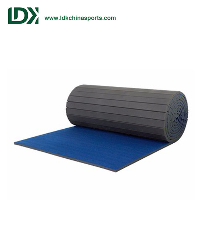 Professional ChinaStandard Basketball Backboard - Judo wrestling wushu gym flexi roll mat – LDK