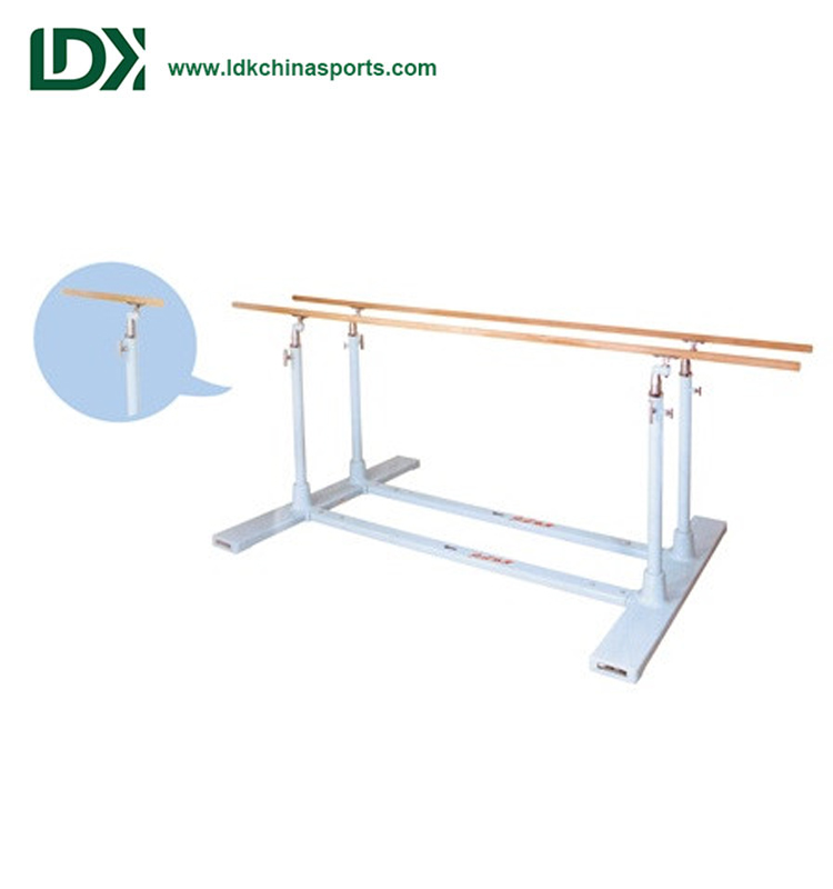 High Grade Gymnastics Equipment Adjustable Parallel Bars For Competition