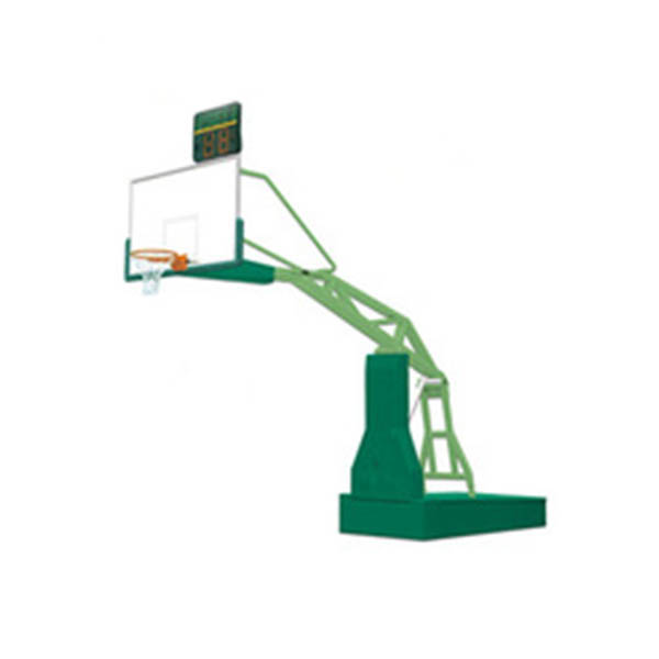 Remote control folding hydraulic basketball stand for University Gymnasium