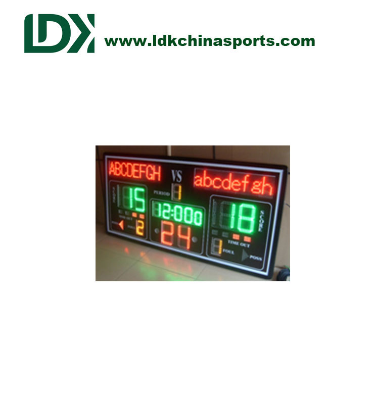 Top Quality Lifetime Adjustable Basketball Hoop -
 Wholesale newest LED basketball scoreboard 24 second count down clocks – LDK