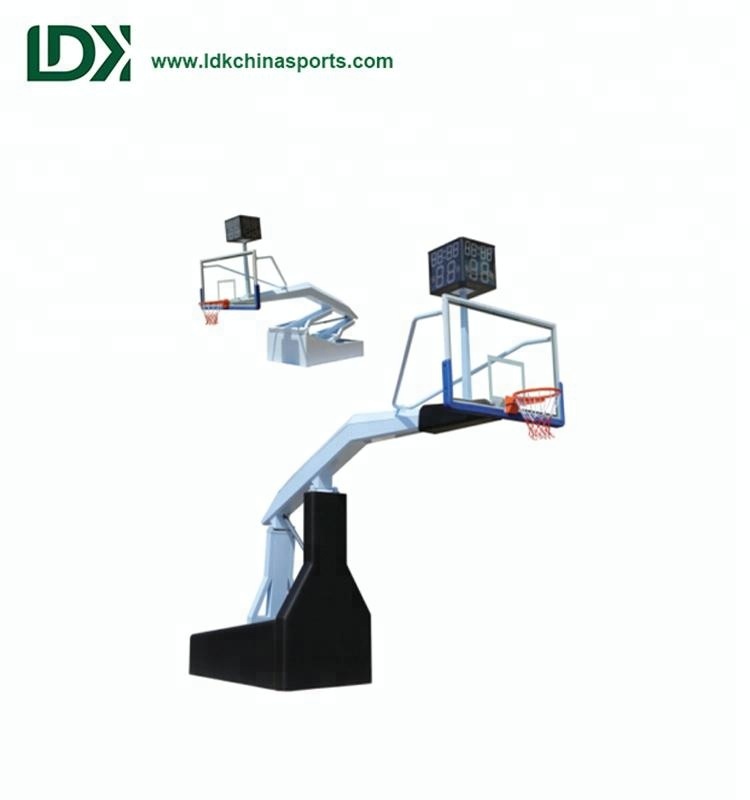 High Quality Stand Basketball -
 New Electric Walk Portable Hydraulic Basketball Hoop For Competition – LDK