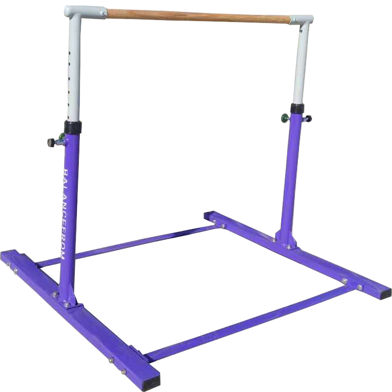 Gymnastics training exercises adjustable kids bar outdoor horizontal bar