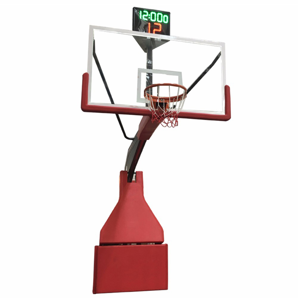 Rapid Delivery for Gymnastics Training Bar - Indoor Best Electric Hydraulic Basketball Stand For Competition – LDK