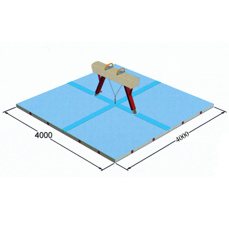 Custom Competition Standard Pommel Horse Sport Mat Configuration