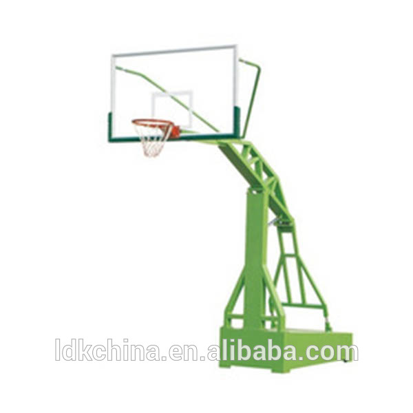 Outdoor imitation hydraulic university gymnasium backstop basketball stand