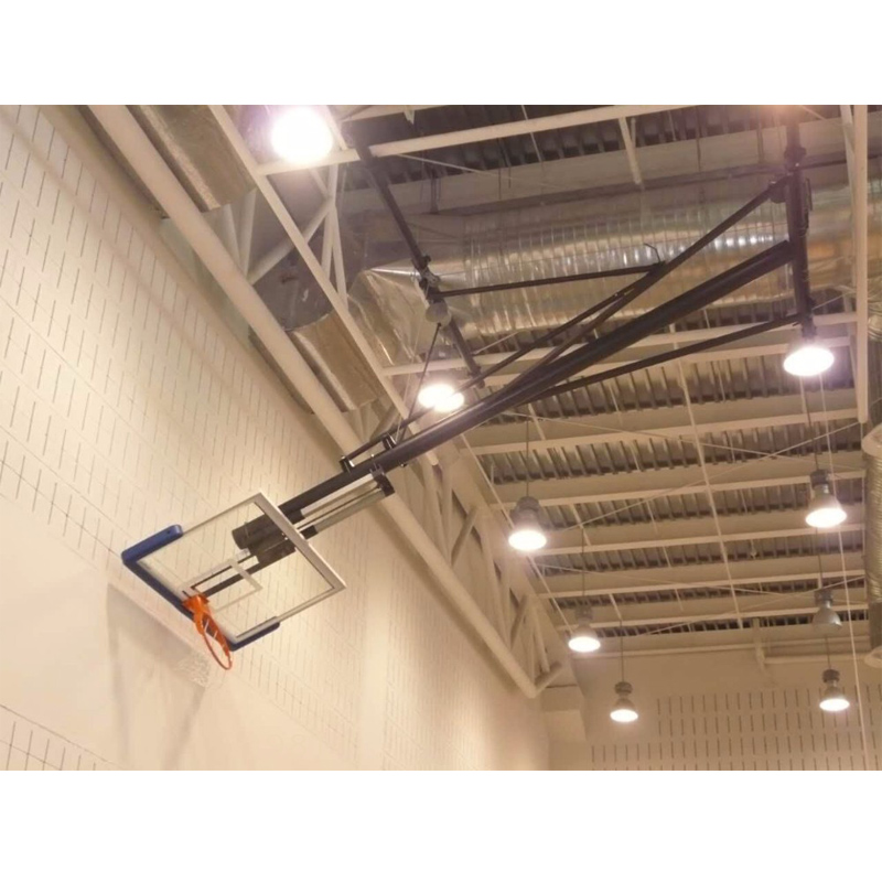 Ceiling mount suspended basketball hoop roof mount basketball goal