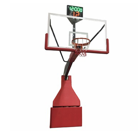 Fixed Competitive Price Transparent Basketball Board -
 Standard electric hydraulic basketball stand hoop – LDK