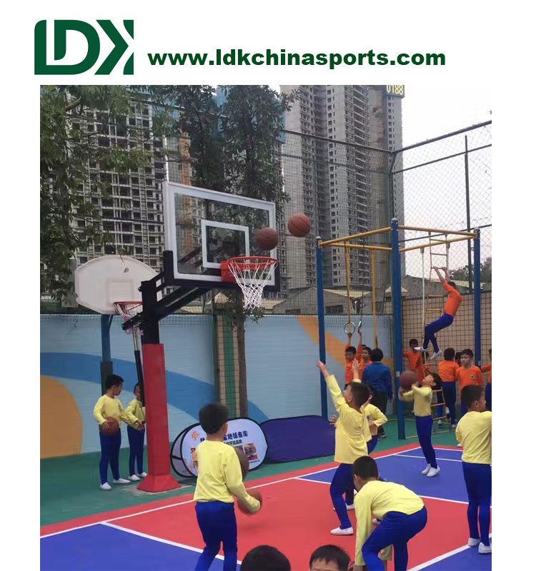 Manufacturer for Basketball Board For Sale -
 Inground Basketball Hoop System,Adjustable Basketball Hoop Stand,Wholesale Mini Basketball Hoop Outdoor – LDK