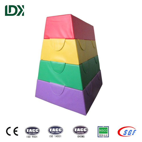 professional factory for Basketball Glass Backboard For Sale -
 Hottest indoor gymnastic equipment vault box vaulting horse for children – LDK