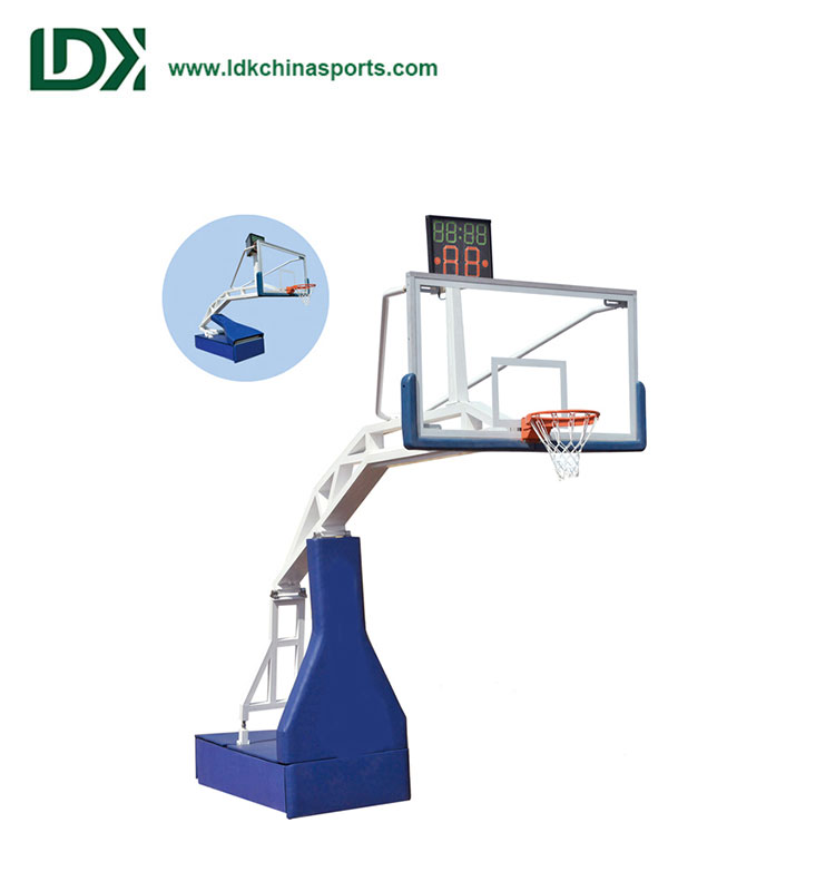 2014 Hot sale portable adjustable kids basketball stand