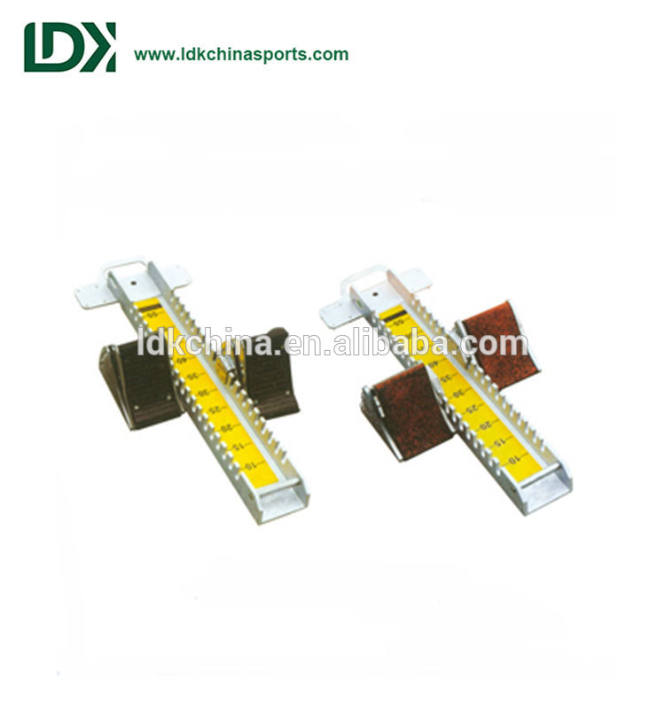 China OEM Cheap Basketball Stand Set - Athletics equipment aluminum starting block for sale – LDK