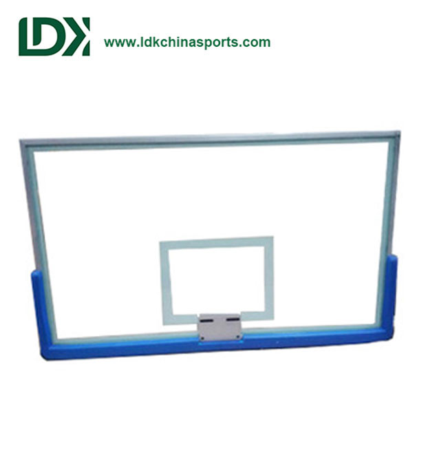 Customized Wholesale Tempered Glass Standard Size Of Basketball Board Outdoor