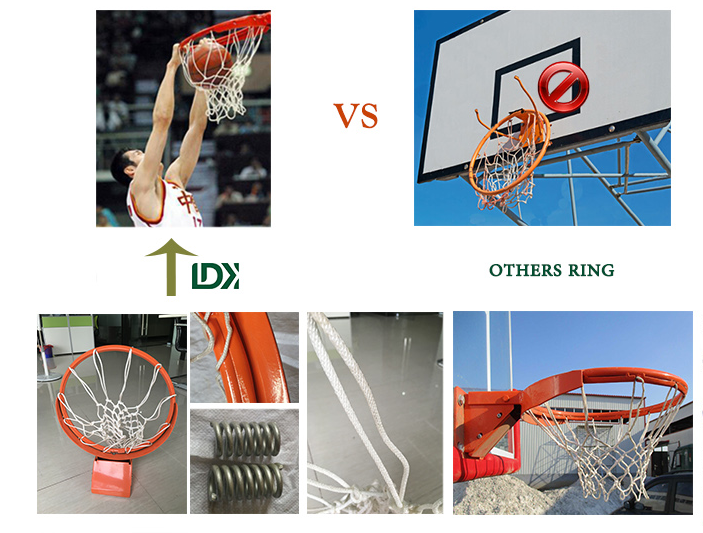 Customized Electronic Hydraulic Standard Size Basketball Hoop System