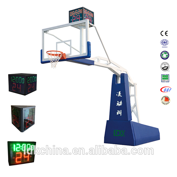 Hot Sale for Uneven Bars For Sale - Customized Electronic Hydraulic Standard Size Basketball Hoop System – LDK