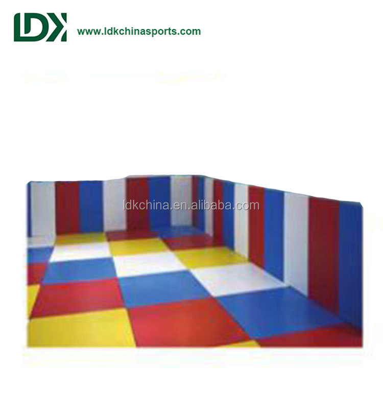 Custom PVC/PU gymnastics equipment kids floor mats for sale