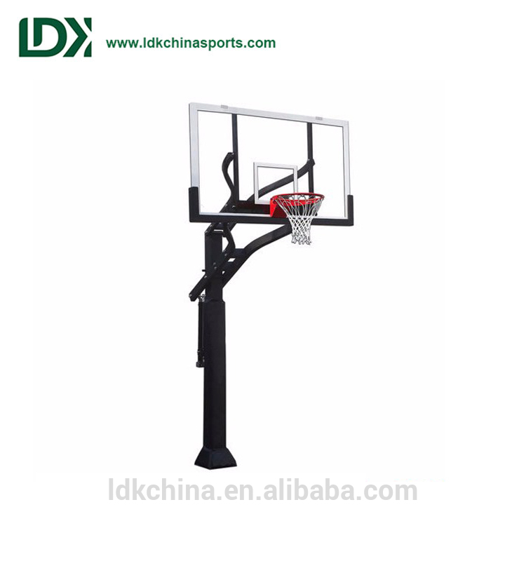 Hot Selling for Diameter Of Basketball Ring -
 New Basketball Equipment Height Adjustable Inground Basketball Hoop Stand,Best Basketball Stand For Sale – LDK