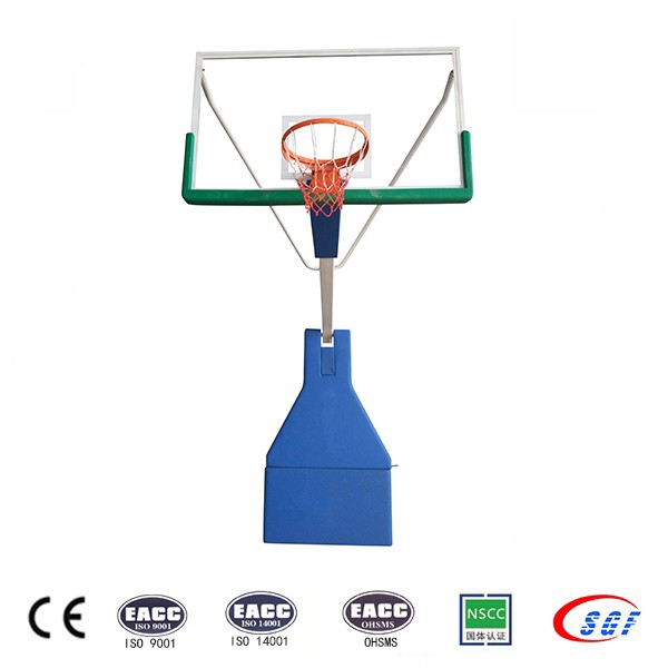 2017 New Style Gymnastics Cheese Mat Cheap -
 Adjustable Basketball Post Portable Electro Hydraulic Basketball Hoop – LDK